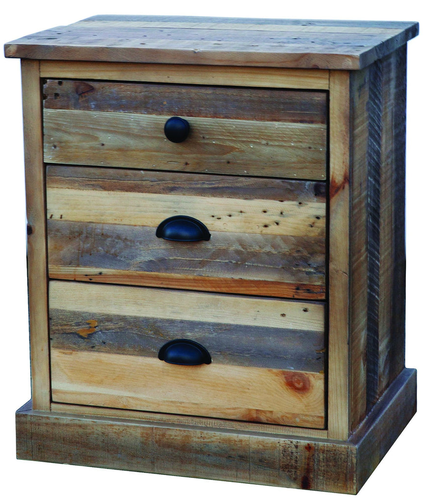 Campestre Country 3 Drawer Nightstand