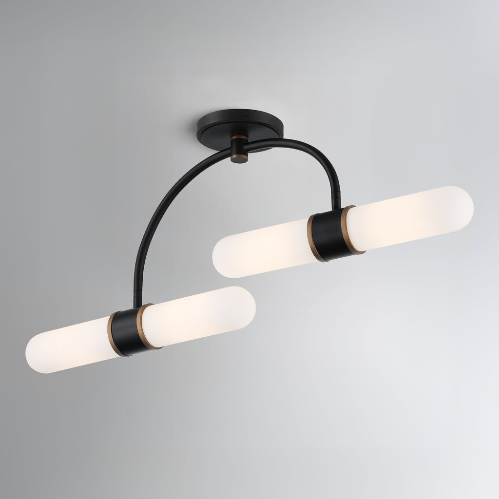 Brian Patrick Flynn Capsule 4 Light Semi Flush