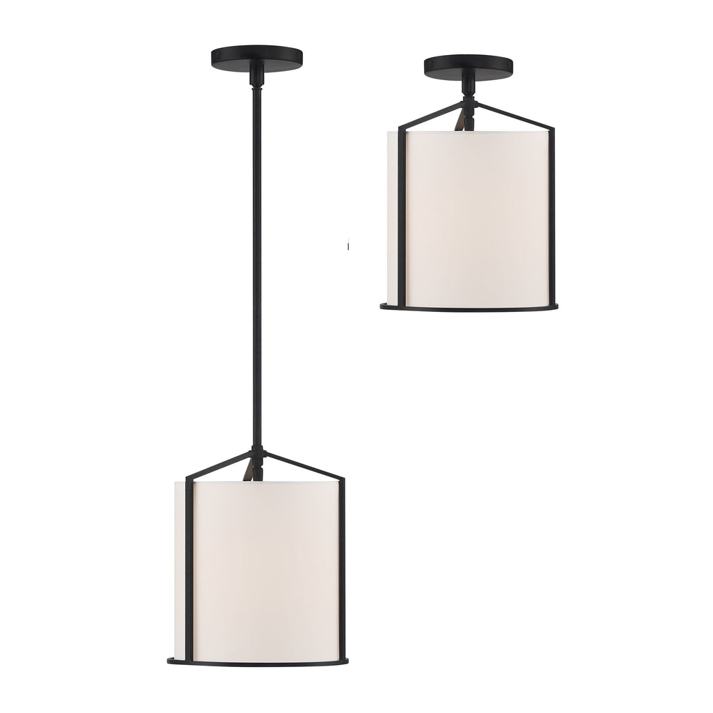 Carlyn 1 Light Semi Flush