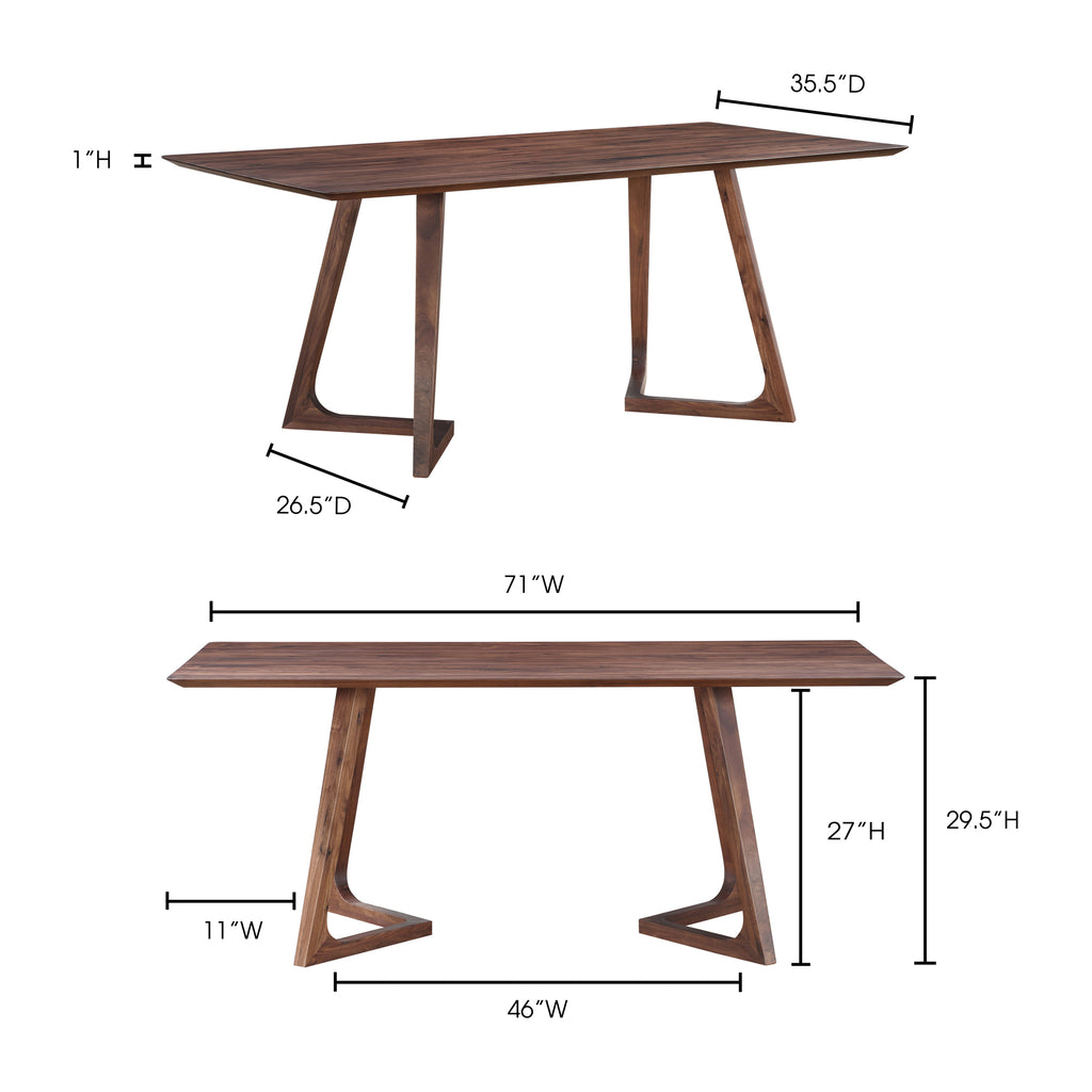 Godenza Rectangular Dining Table