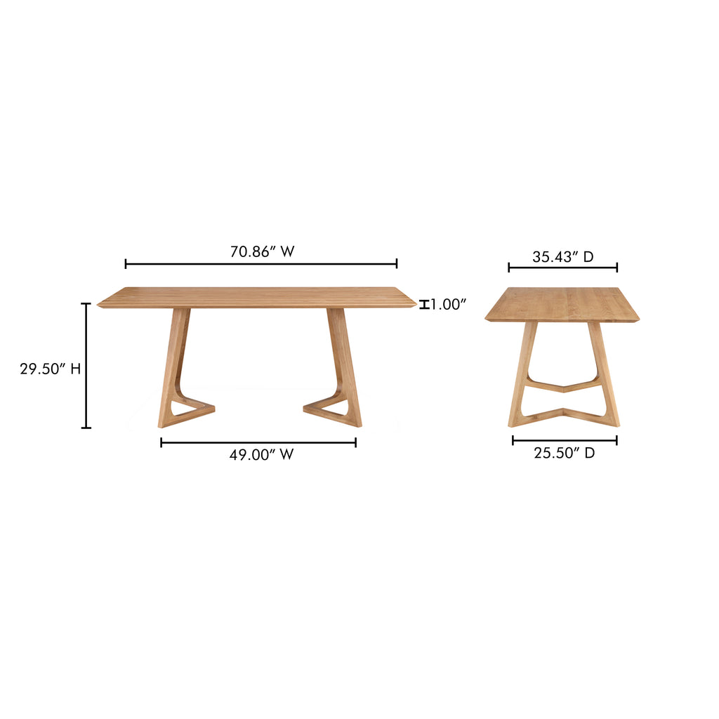 Godenza Rectangular Dining Table