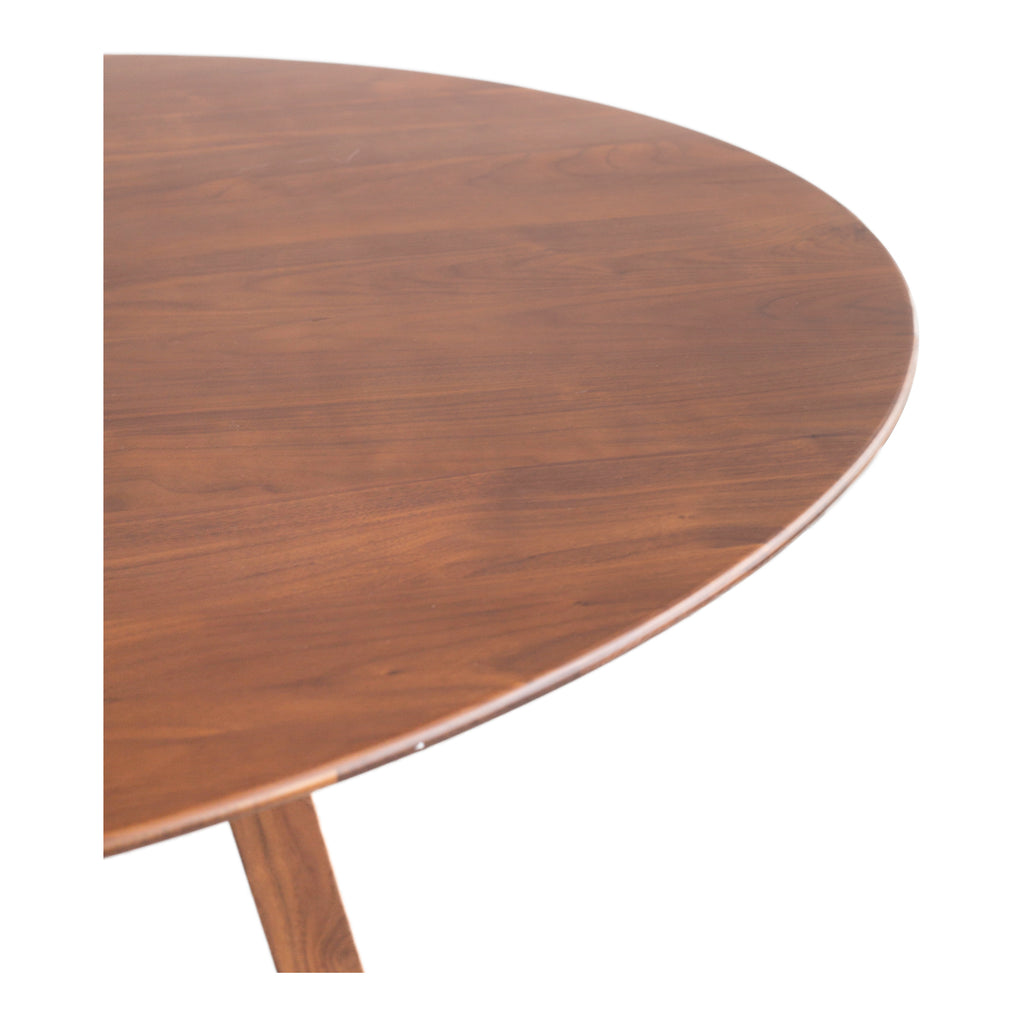 Aldo Round Dining Table Brown