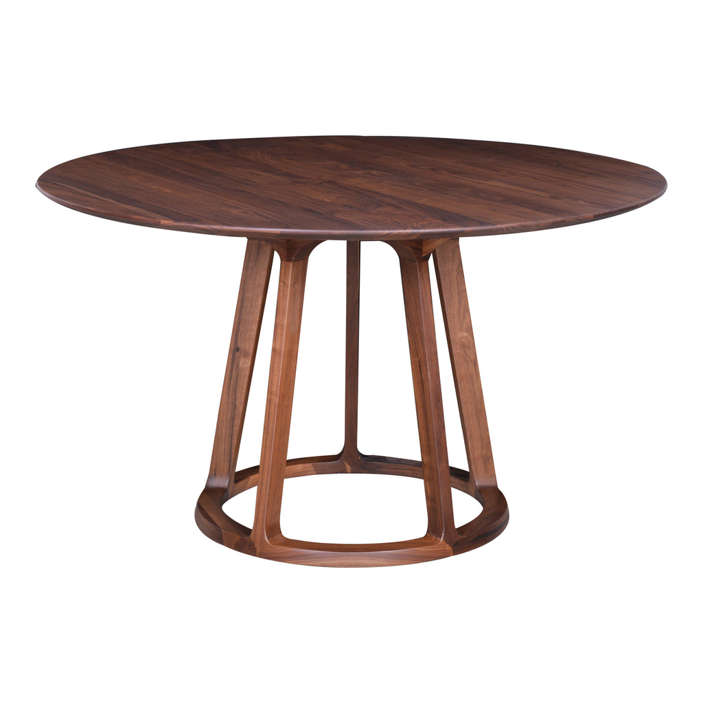 Aldo Round Dining Table Brown