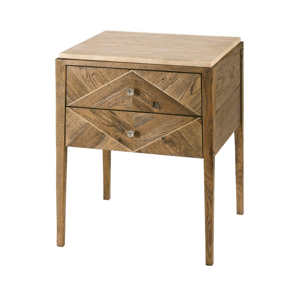 Hawkesford Nightstand, Light Echo Oak