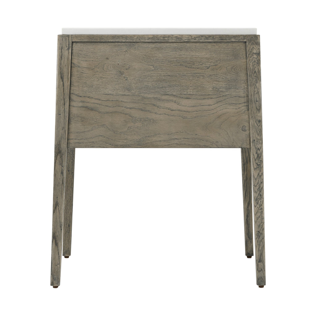 Hawkesford Nightstand, Grey Echo Oak