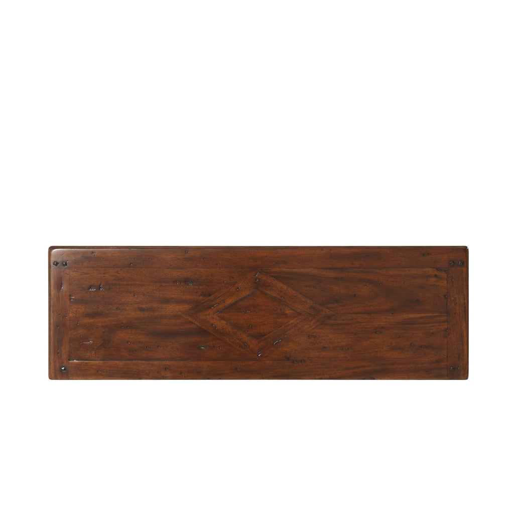 Subtly Incised Console Table