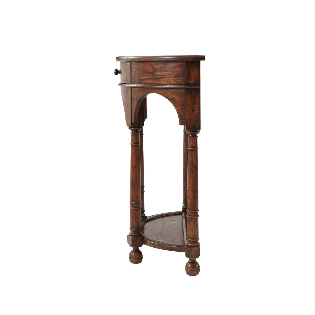 The Bowfront Country Console Table