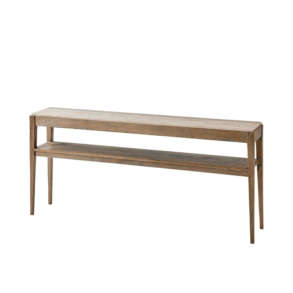 Tay Console Table, Light Echo Oak