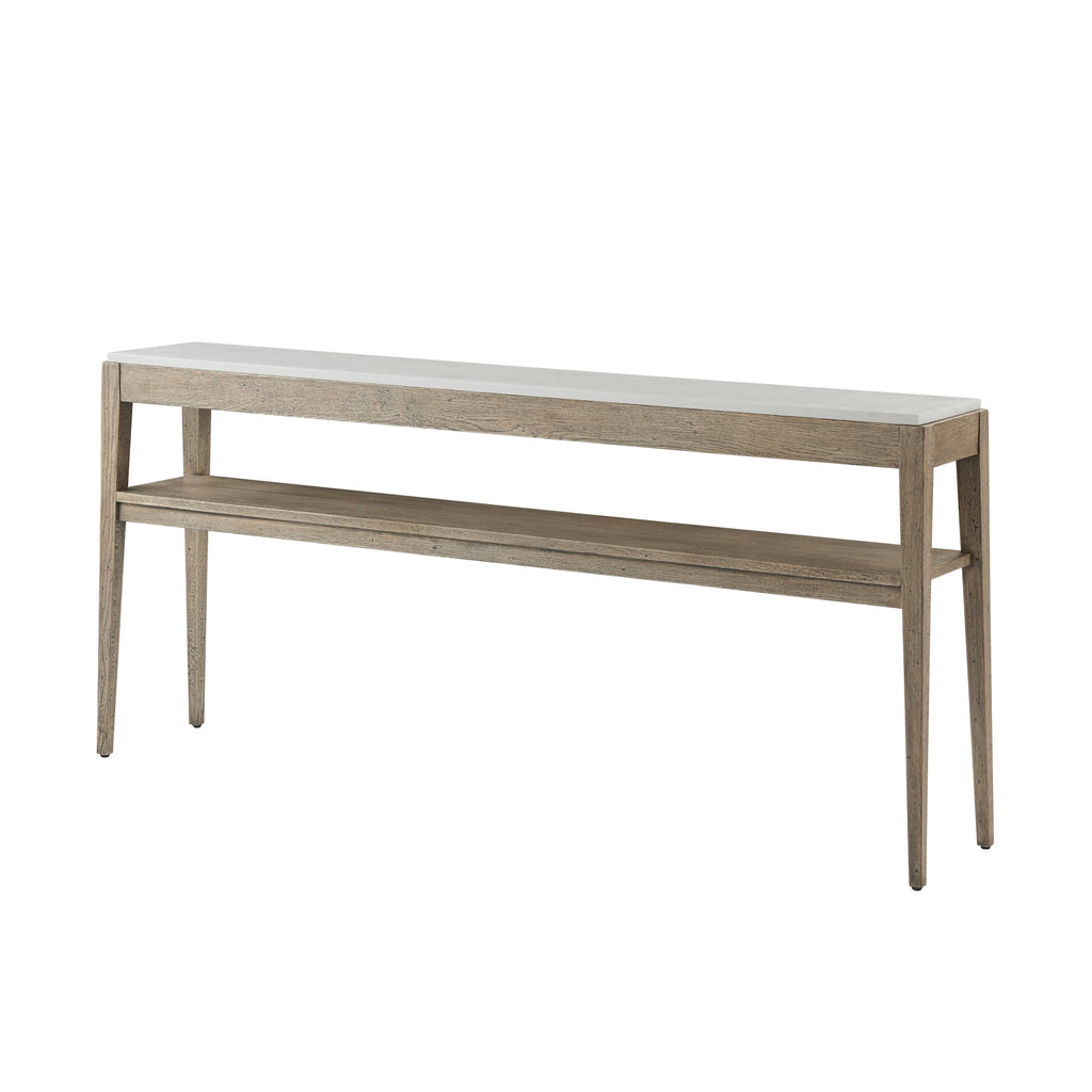 Tay Console Table, Grey Echo Oak