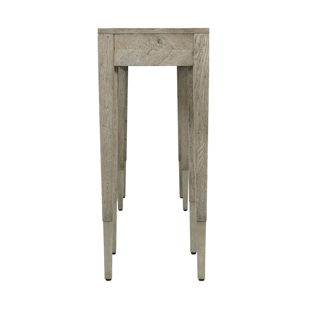 Calhoun Long Console Table, Grey Echo Oak