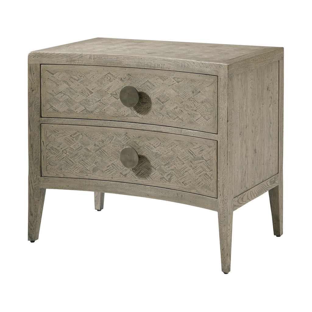 Weston Nightstand, Grey Echo Oak