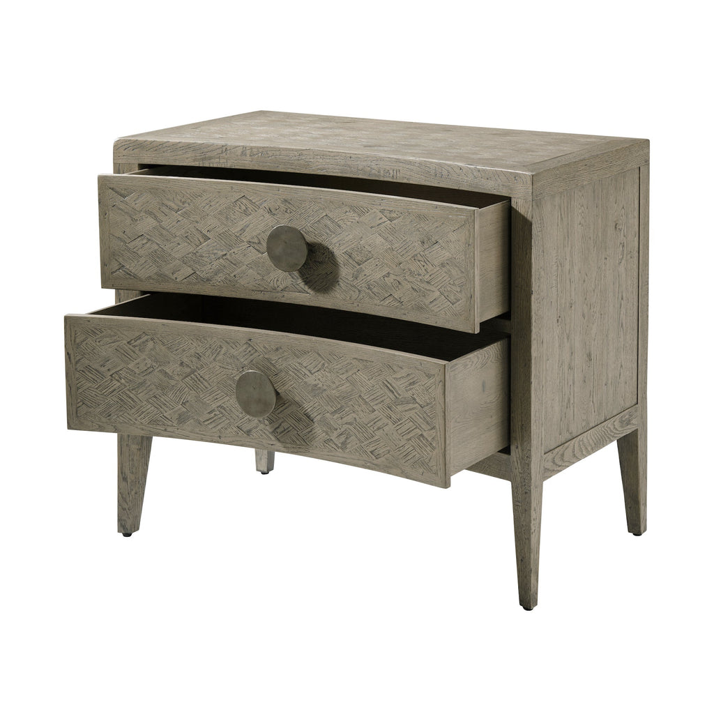 Weston Nightstand, Grey Echo Oak