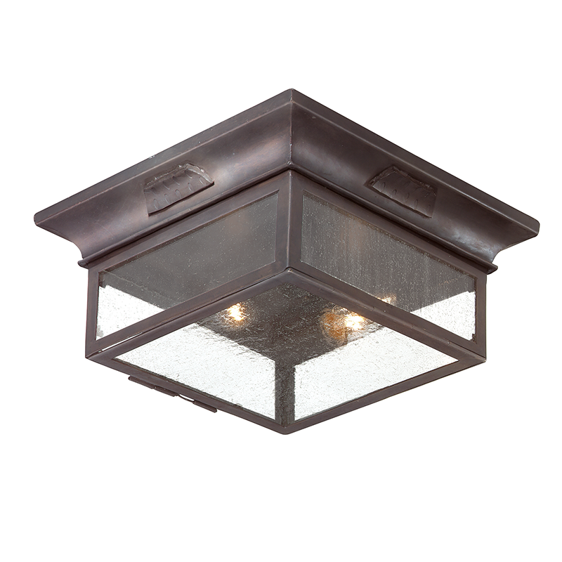 Newton Flush Mount - Old Bronze