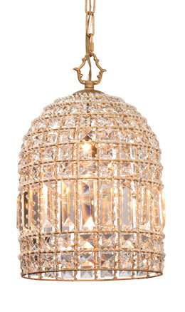 Crystal Pendant Chandelier-Gold