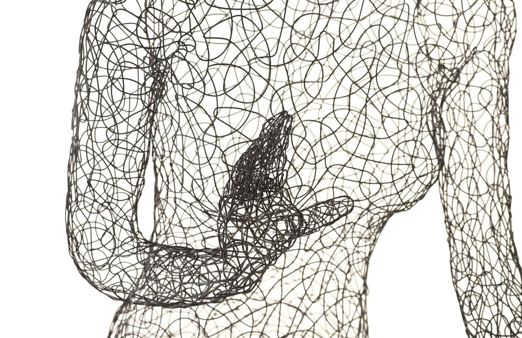 Crazy Wire Lounging Female - 22x18x55"