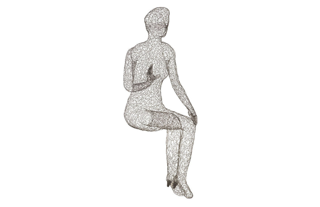 Crazy Wire Lounging Female - 22x18x55"