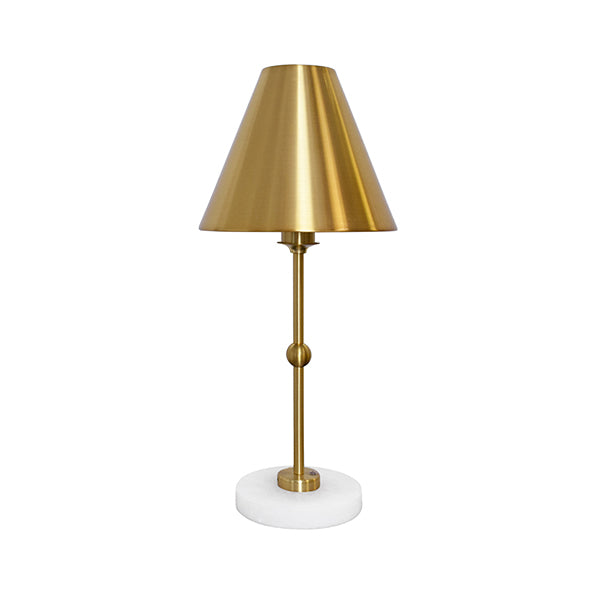 Rechargeable Table Lamp With Metal Shade