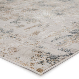 Jaipur Living Basilica Geometric Ivory/ Gray Runner Rug