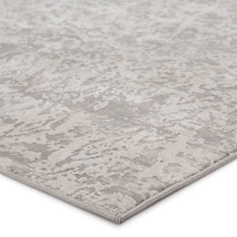 Jaipur Living Kata Geometric Gray/ Ivory Runner Rug