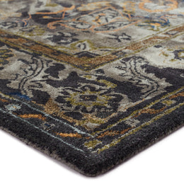 Jaipur Living Cristobol Handmade Medallion Dark Green/ Gray Area Rug