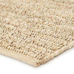 Jaipur Living Havana Natural Solid Beige Runner Rug