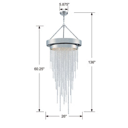 Clarksen 6 Light Chandelier