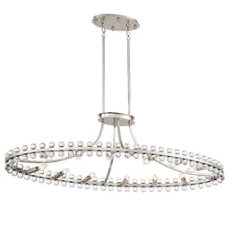 Clover 12 Light Oval Chandelier