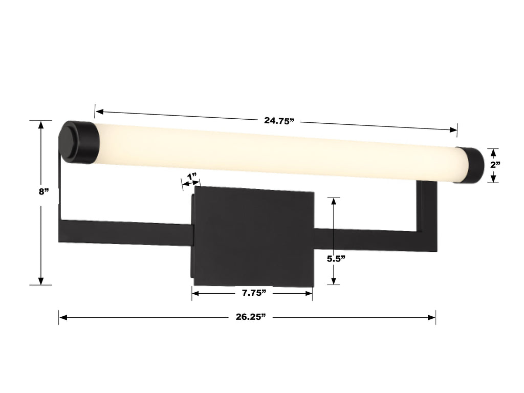 Clinton Integrated LED Picture Light