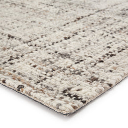 Jaipur Living Season Handmade Solid Gray/ Ivory Runner Rug