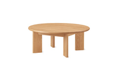 Frame Round Coffee Table - White Oak