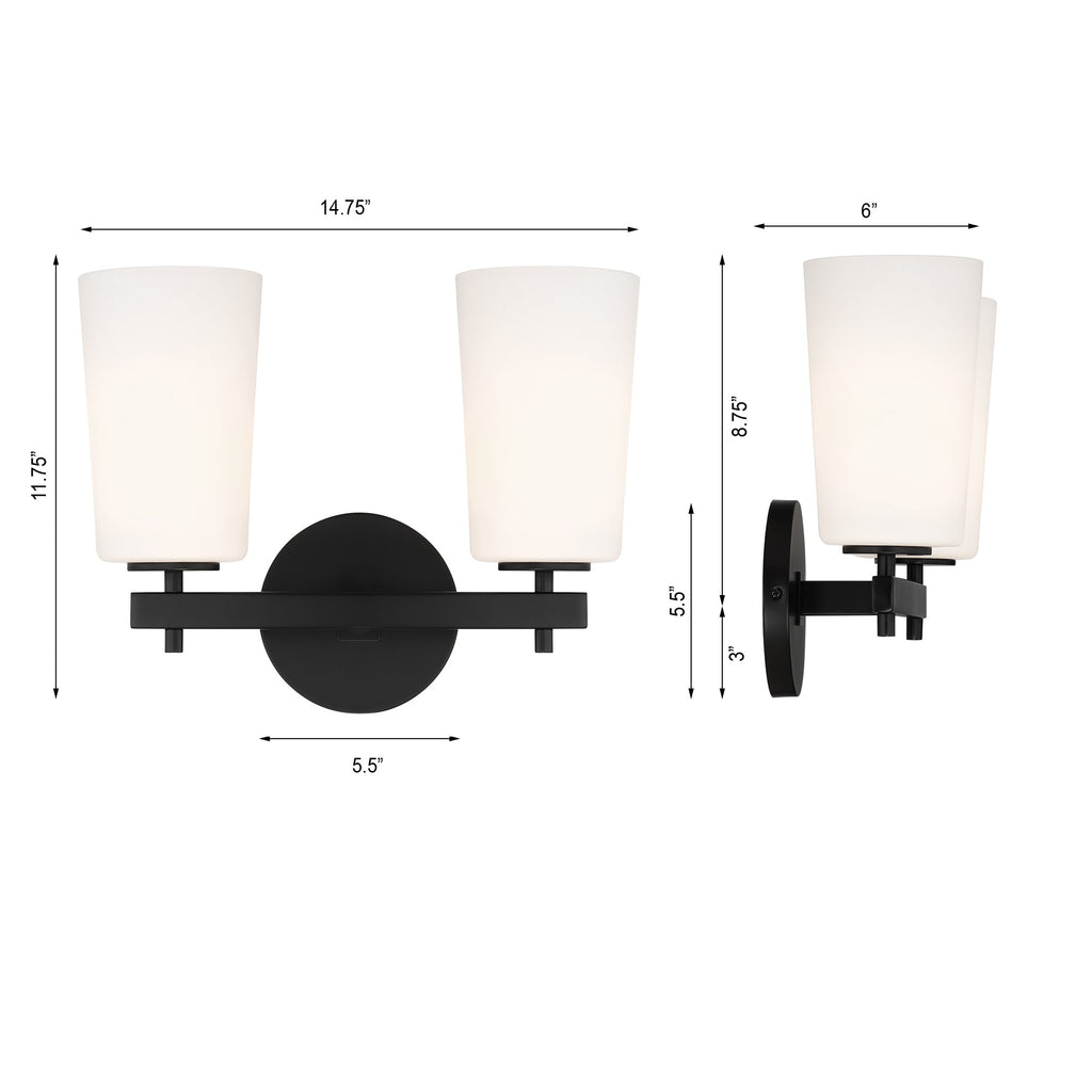 Colton 2 Light Sconce