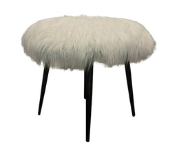 Contessa Stool - Fur White