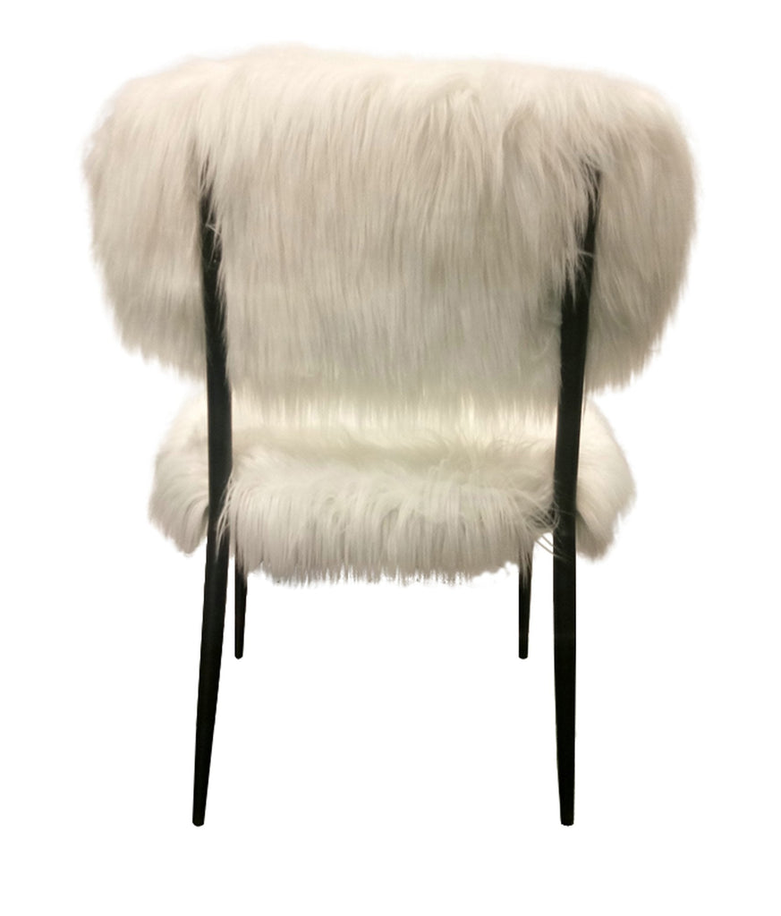 Contessa Chair - Fur White