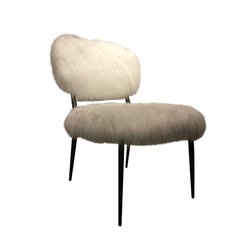 Contessa Chair - Fur White