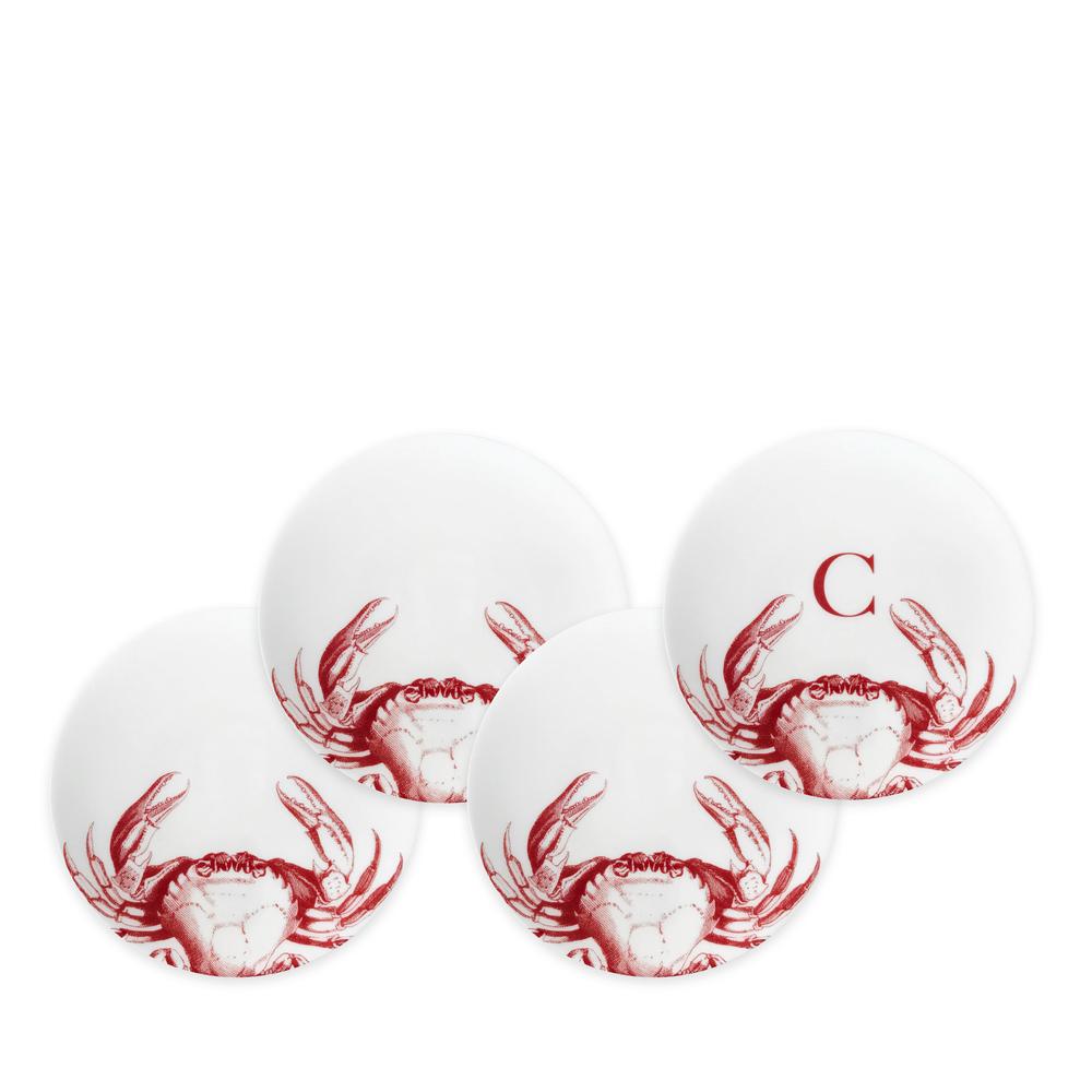 CRABS RED CANAPÃ‰S SET OF 4