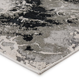 Jaipur Living Fen Abstract Black/ Gray Runner Rug