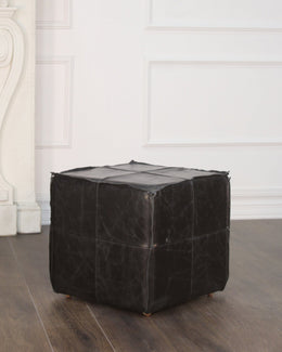 Leather Cube Arg Black