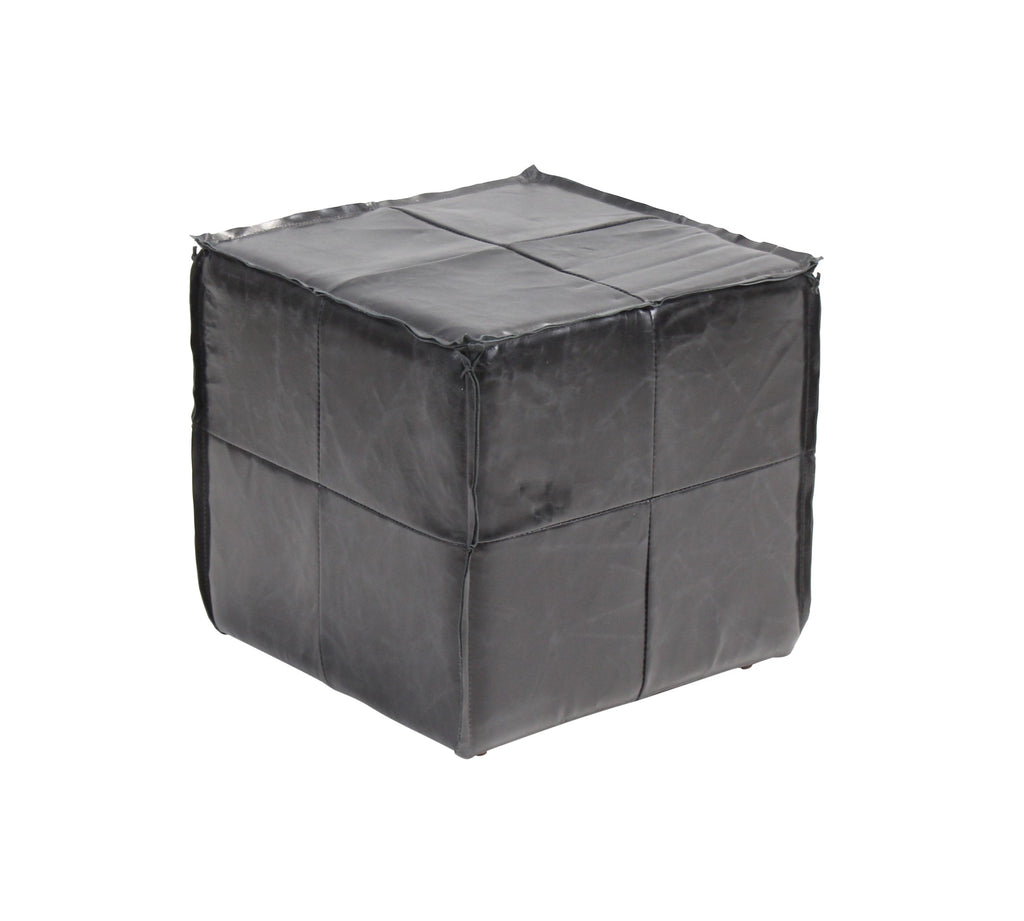 Leather Cube Arg Black