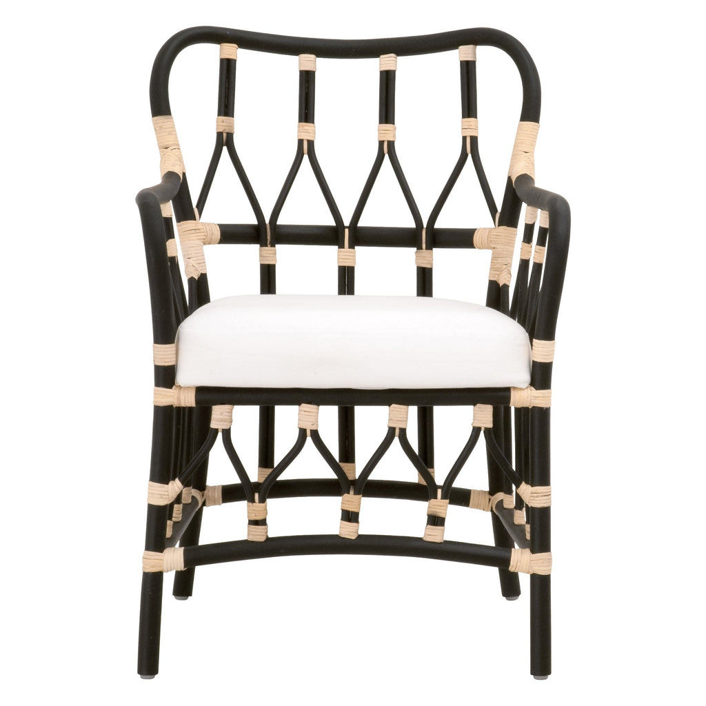 Caprice Arm Chair, Black