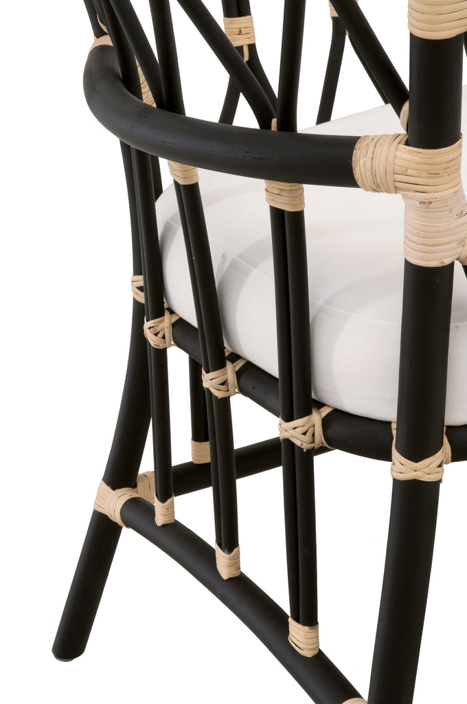 Caprice Arm Chair, Black