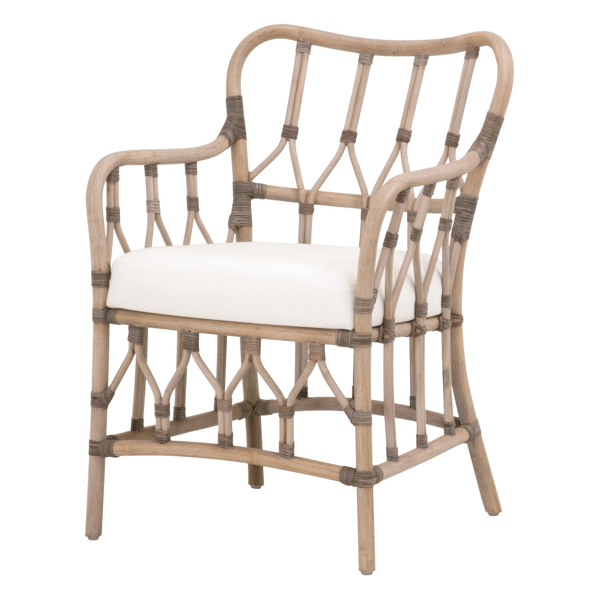 Caprice Arm Chair, Matte Grey
