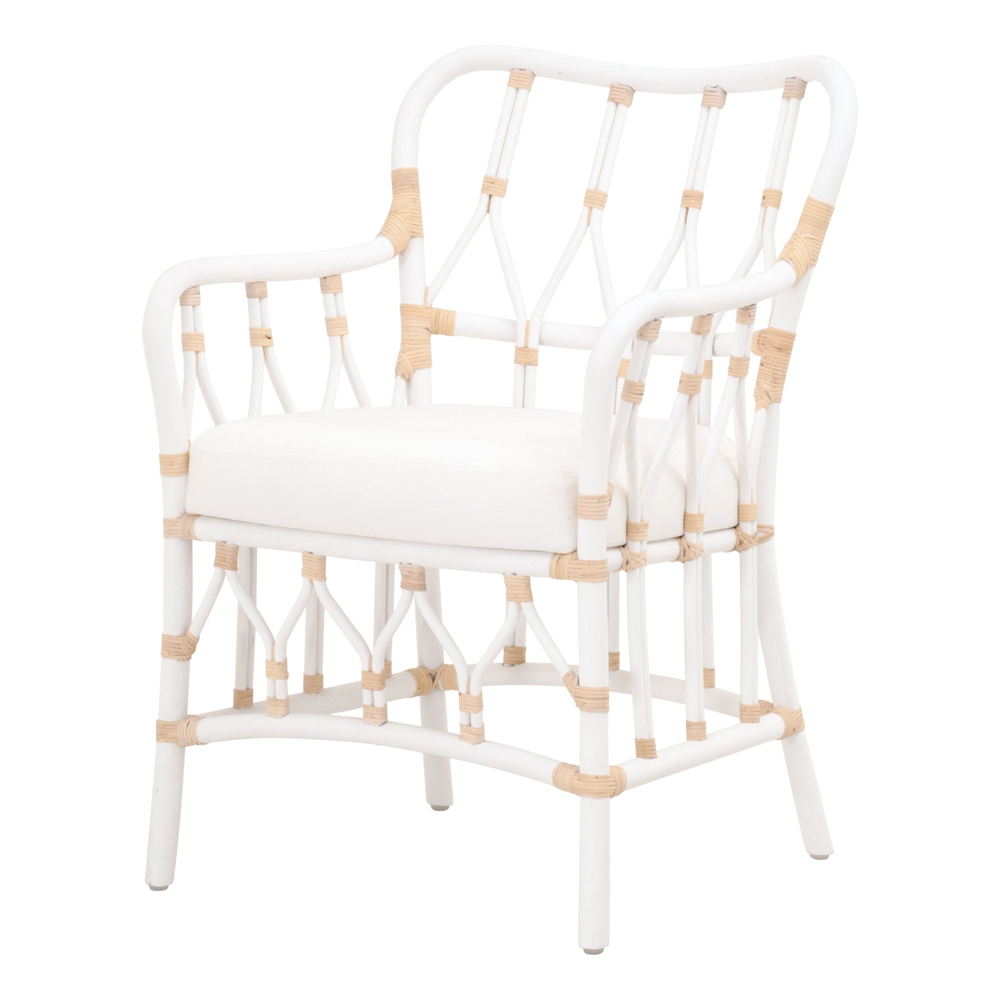 Caprice Arm Chair, Snow White