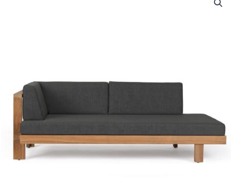 Cabo Teak Daybed (Right)