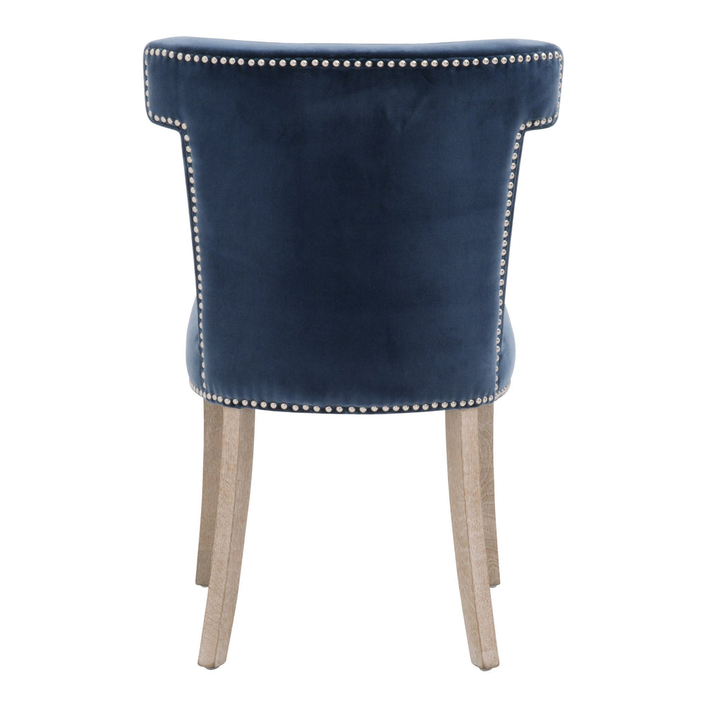 Celina Dining Chair, Denim Velvet