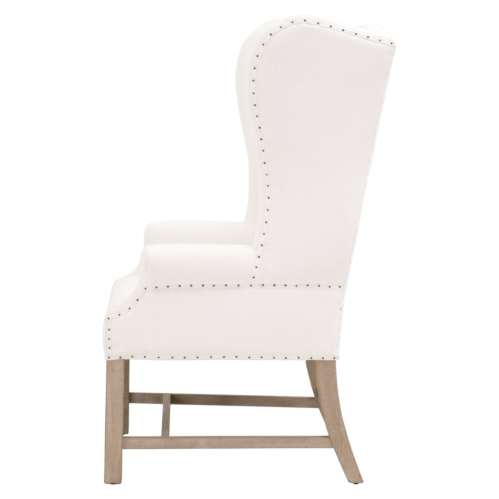 Chateau Arm Chair, Peal, Natural Grey Ash