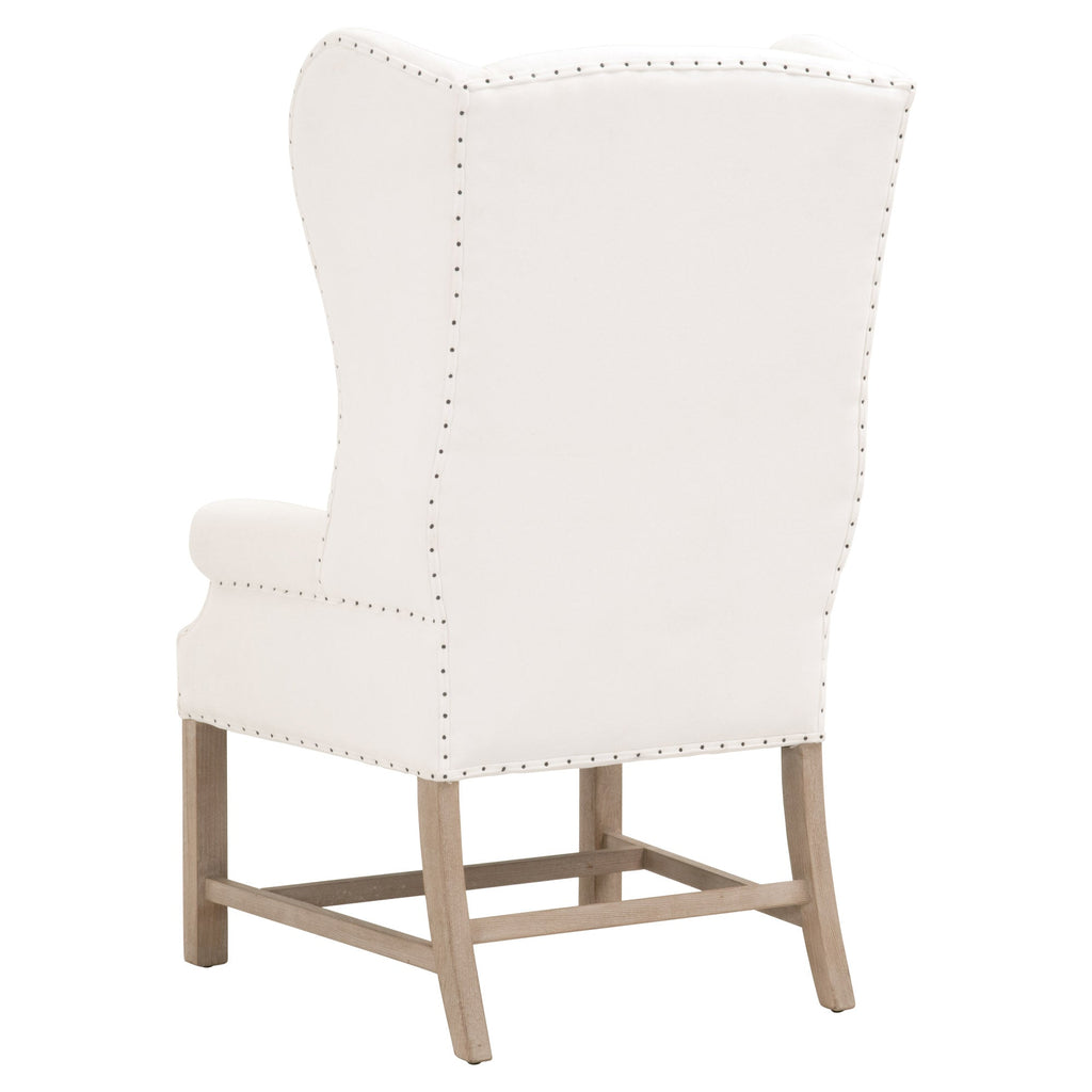 Chateau Arm Chair, Peal, Natural Grey Ash