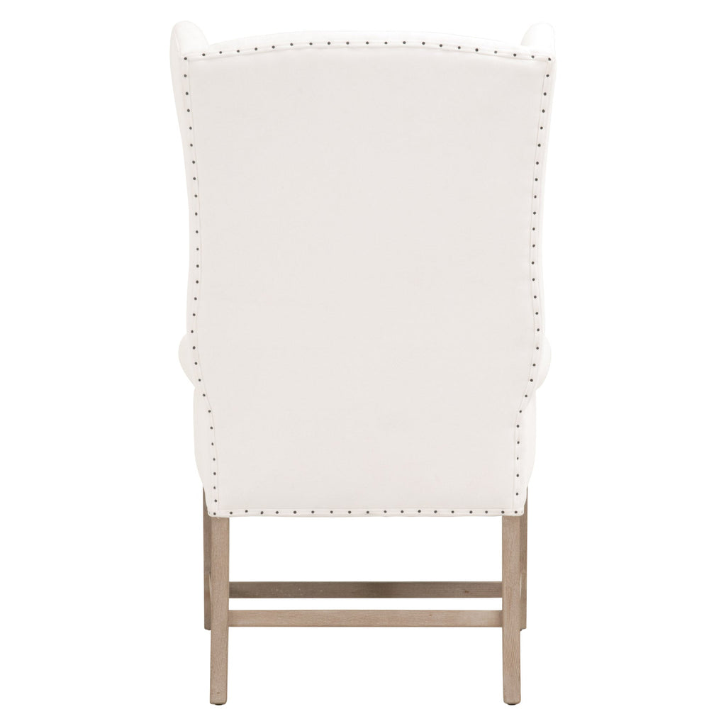 Chateau Arm Chair, Peal, Natural Grey Ash