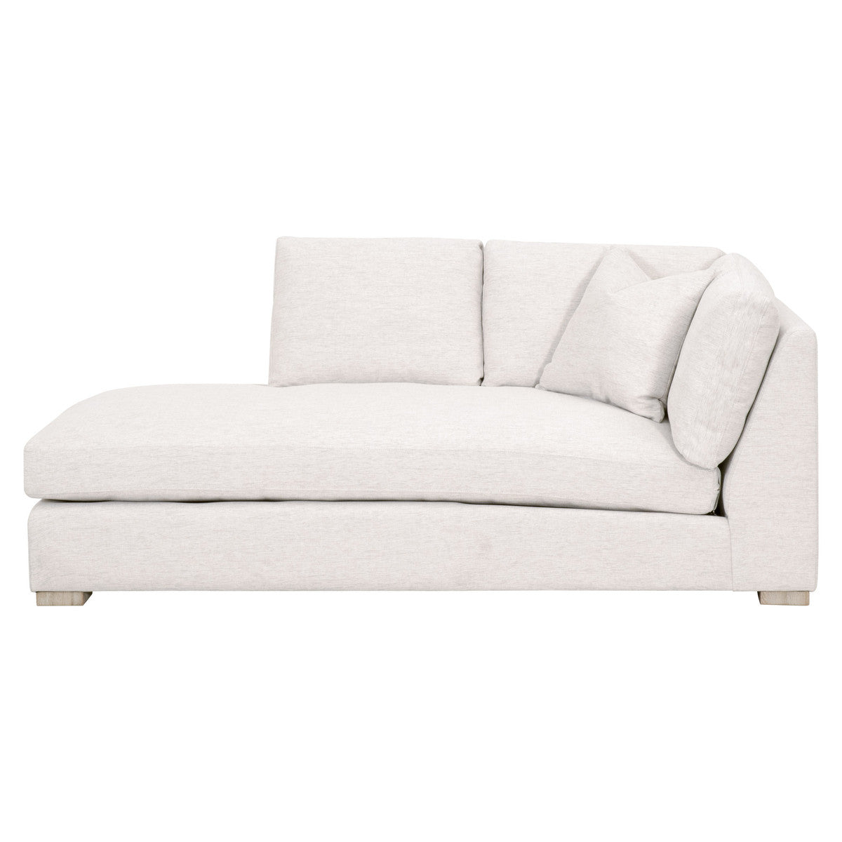 Clara Modular Left-facing Chaise - Natural Gray Oak