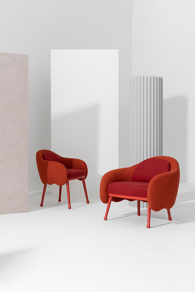 Corolla 271, Stained Beech, Select Fabric