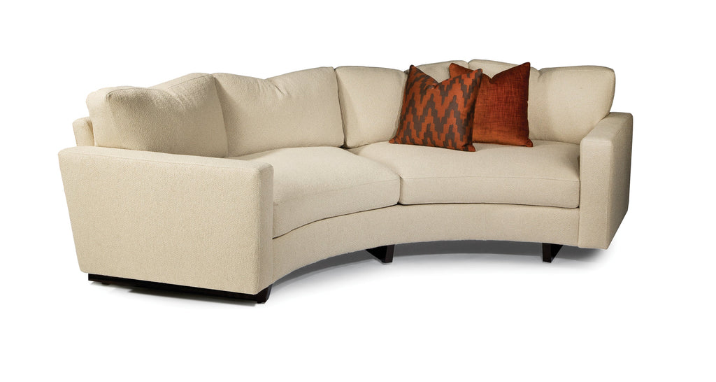 Curved Clip Sofa In Beige